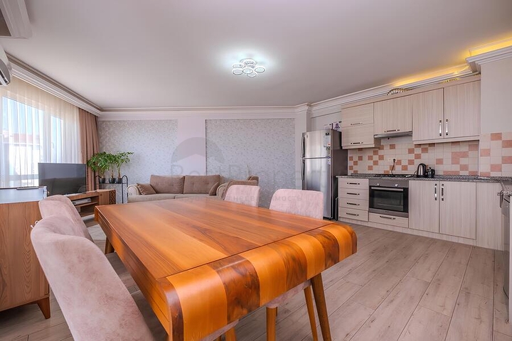 2+1 Apartment mit Meerblick in der Gegend von Cikcilli/Alanya