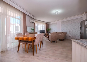 2+1 Apartment mit Meerblick in der Gegend von Cikcilli/Alanya