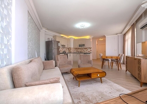 2+1 Apartment mit Meerblick in der Gegend von Cikcilli/Alanya