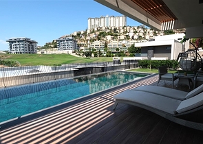 Luxus-Villa mit Meerblick in Kargicak