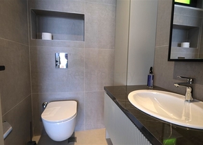 Moderne Villa mit Panoramablick auf das Meer in Kargicak