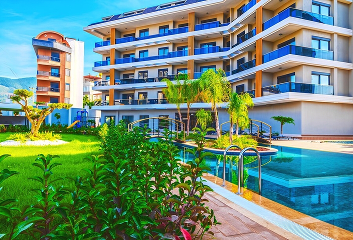 MOYE Oba Residence - Duplex mit eigenem Pool in der renommierten Gegend von Oba, Alanya