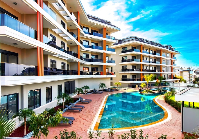 MOYE Oba Residence - Duplex mit eigenem Pool in der renommierten Gegend von Oba, Alanya