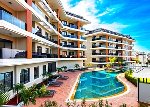 MOYE Oba Residence - Duplex mit eigenem Pool in der renommierten Gegend von Oba, Alanya