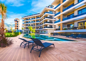 MOYE Oba Residence - Duplex mit eigenem Pool in der renommierten Gegend von Oba, Alanya