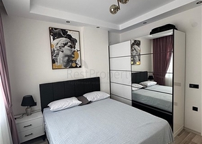 Moderne 1+1-Wohnung in einem neuen Komplex in Mahmutlar, nur 350 m vom Meer entfernt