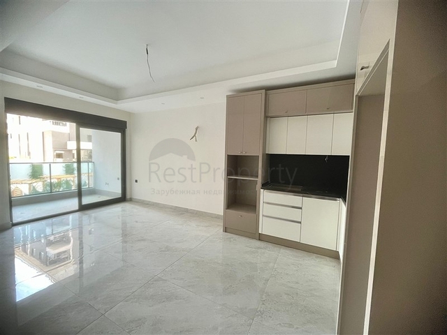 Moderne 1+1-Wohnung in einem neuen Komplex mit Pool und Spa-Bereich in Mahmutlar