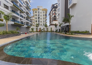 Moderne 1+1-Wohnung in einem neuen Komplex mit Pool und Spa-Bereich in Mahmutlar