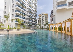 Moderne 1+1-Wohnung in einem neuen Komplex mit Pool und Spa-Bereich in Mahmutlar