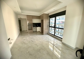 Moderne 1+1-Wohnung in einem neuen Komplex mit Pool und Spa-Bereich in Mahmutlar