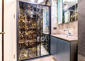 Moderne 2+1-Wohnung in einer neuen Wohnanlage am Meer im Stadtteil Türkler