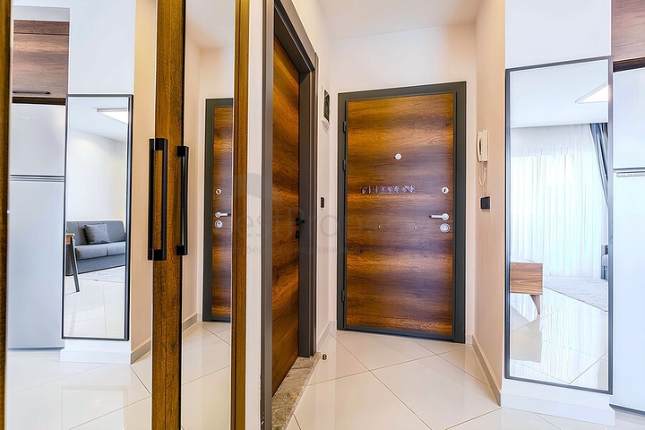 Moderne Wohnung mit kompletter Infrastruktur in Mahmutlar