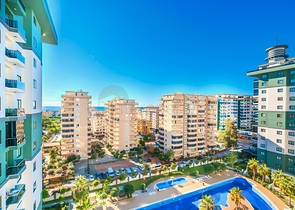 Moderne Wohnung mit kompletter Infrastruktur in Mahmutlar