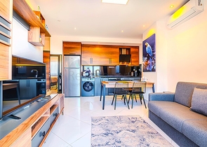 Moderne Wohnung mit kompletter Infrastruktur in Mahmutlar