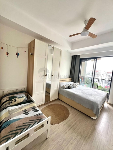 Moderne Wohnung mit kompletter Infrastruktur in Avsallar