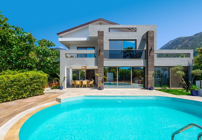 Einzigartiges 4+1-Villaprojekt in Fethiye