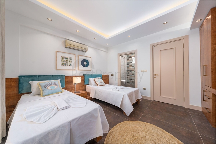 Einzigartiges 4+1-Villaprojekt in Fethiye