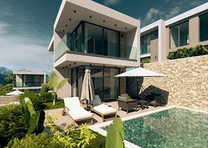 Abgelegene Villa mit privatem Pool in Kalkan