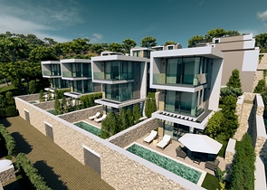 Abgelegene Villa mit privatem Pool in Kalkan