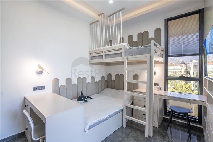 Geräumige 3+1-Wohnung in einer modernen Wohnanlage im Bezirk Oba