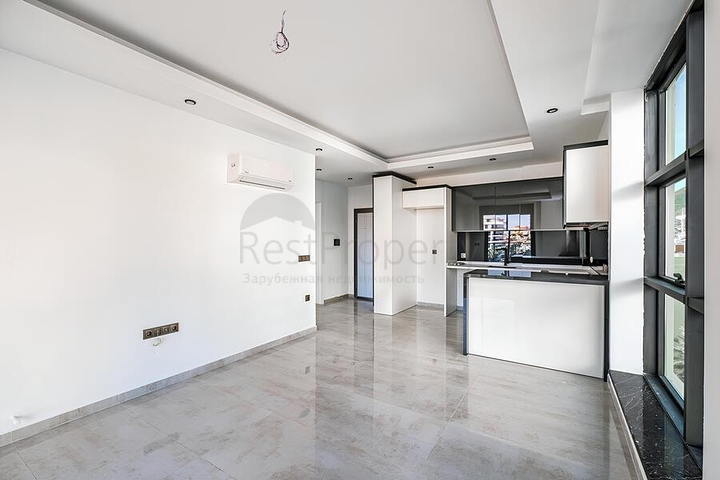 Moderne 1+1-Wohnung im neuen Haus des Kleopatra-Viertels