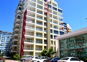 Große möblierte 2+1-Wohnung in einer gut ausgebauten Wohnanlage - Mahmutlar/Alanya