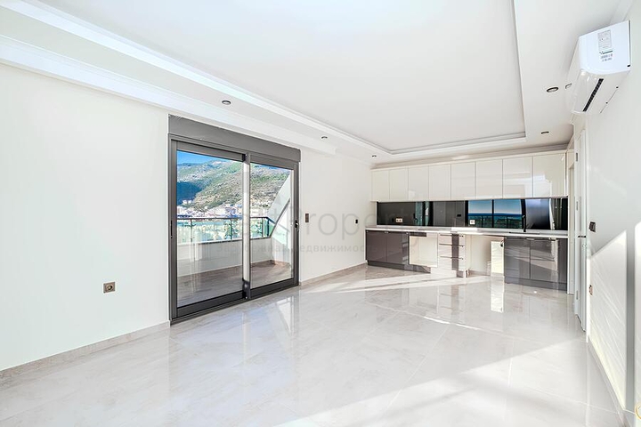 Modernes 2+1 Penthouse im prestigeträchtigen Teil von Alanya