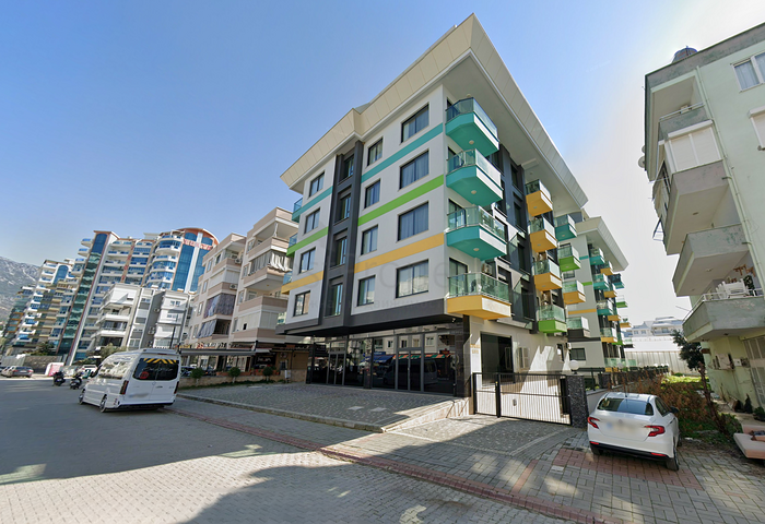 Möblierte 1+1 - Wohnung von einem der führenden Bauträger in Mahmutlar/Alanya