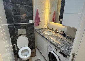 Möblierte 1+1 - Wohnung von einem der führenden Bauträger in Mahmutlar/Alanya