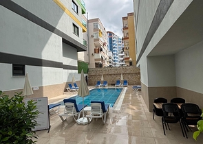 Möblierte 1+1 - Wohnung von einem der führenden Bauträger in Mahmutlar/Alanya